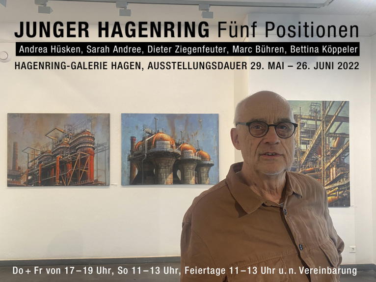 Hagenring-Galerie Hagen, Dieter Ziegenfeuter, Junger Hagenring fünf Positionen
